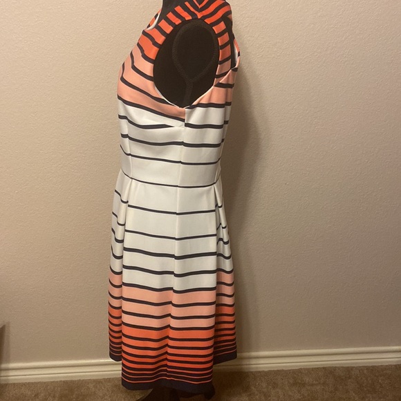 Sandra Darren Color Block Ombré Dress - Picture 2 of 8